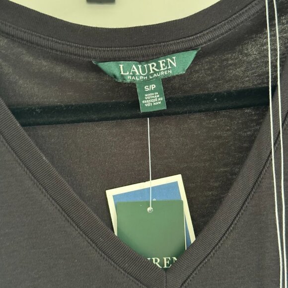 Ralph Lauren Black Top Blouse Size S - Picture 3 of 3